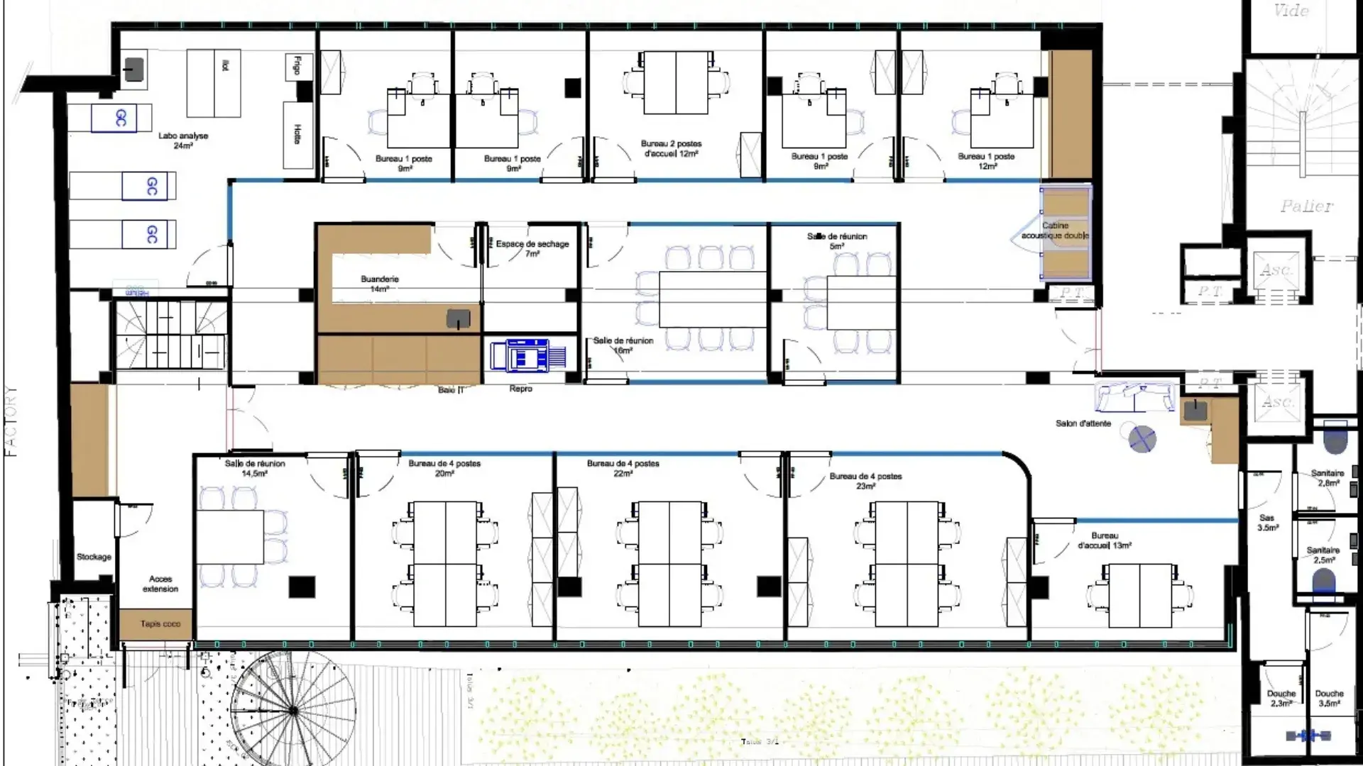 Louez vos bureaux en coworking à Levallois-Perret (92300). 78 m², 14 postes, terrasse et jardin. Emplacement premium rue Barbès. Disponible juin 2026.